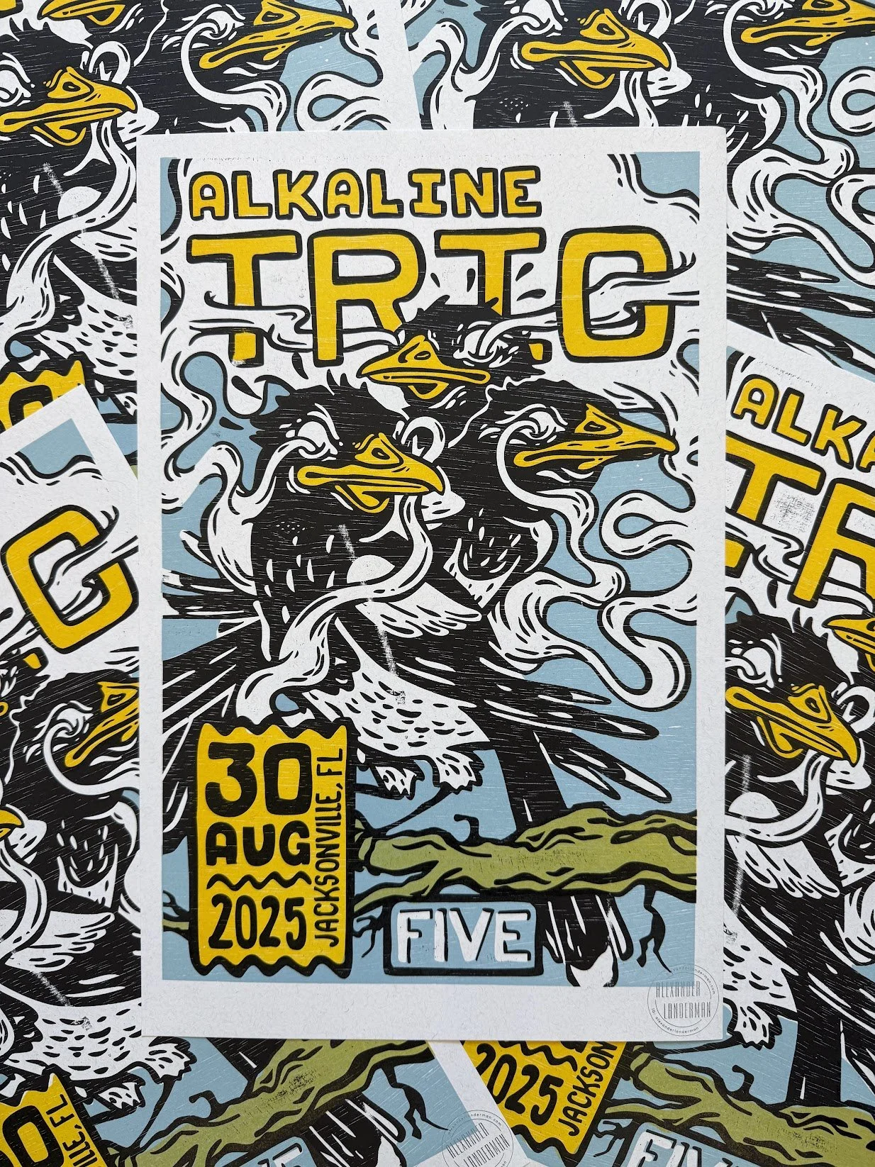Buy Hand-Printed Concert Posters | Limited Edition Prints